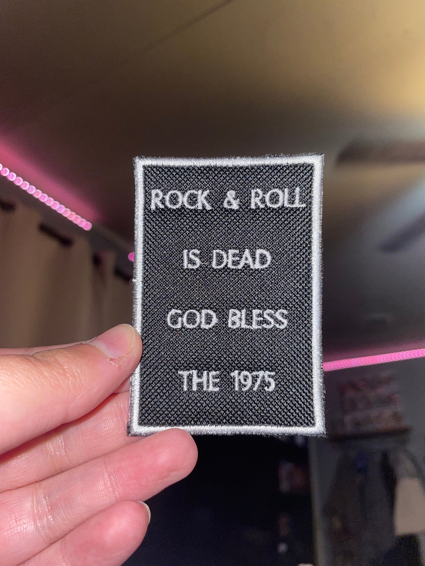 God Bless The 1975 Iron On Patch