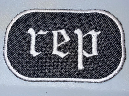 Taylor Swift Reputation “REP” Iron-On Patch