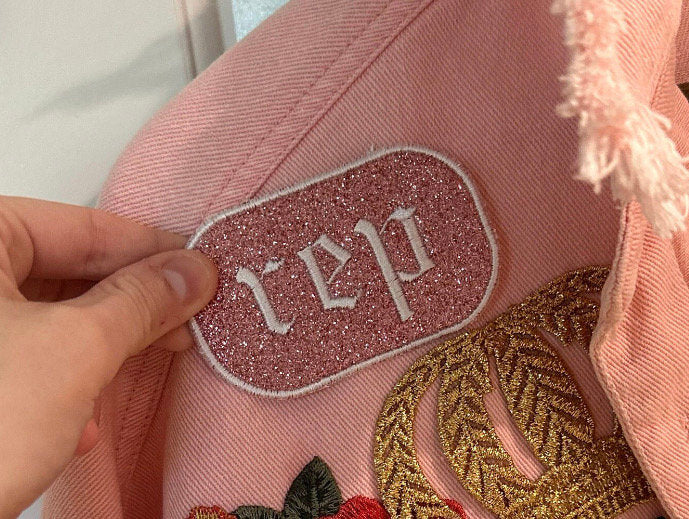 Taylor Swift Reputation “REP” Iron-On Patch