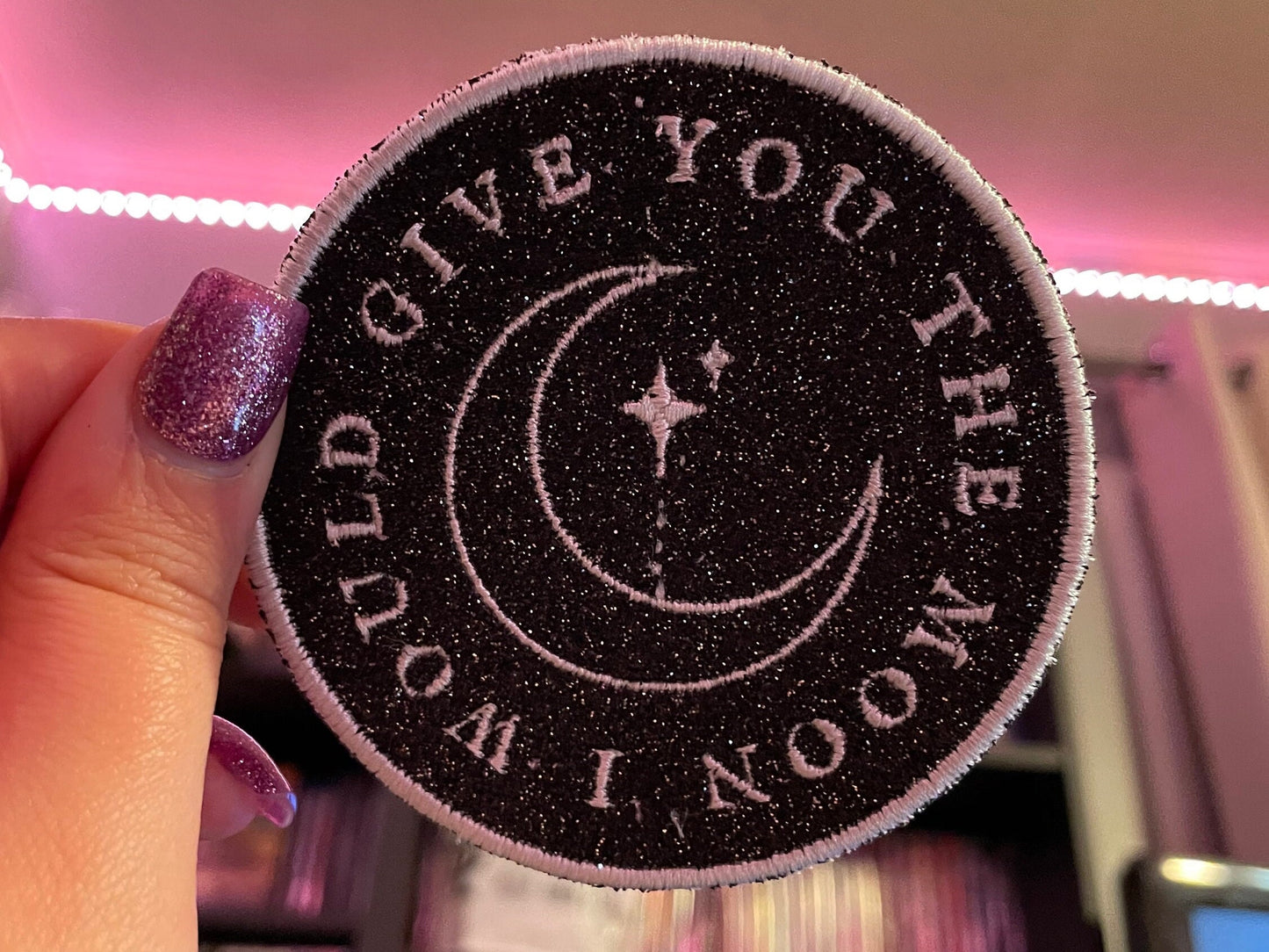 Phoebe Bridgers Moon Song Iron-On Patch