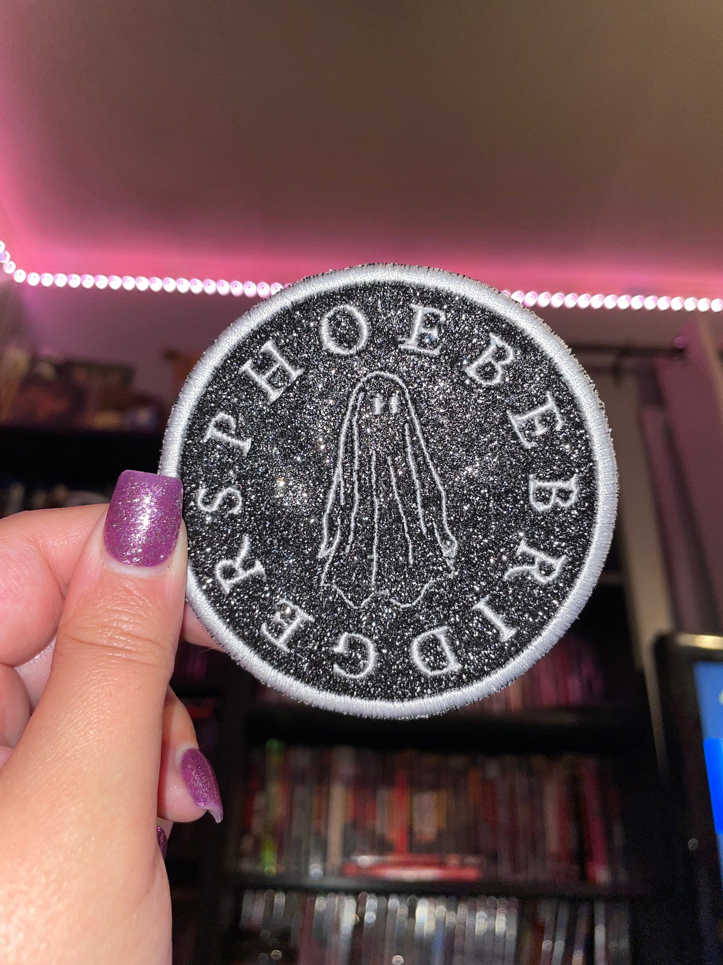 Phoebe Bridgers Ghost Iron-On Patch