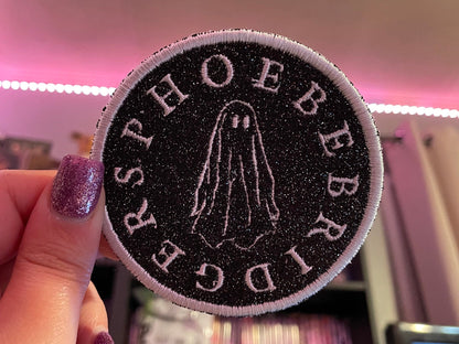 Phoebe Bridgers Ghost Iron-On Patch