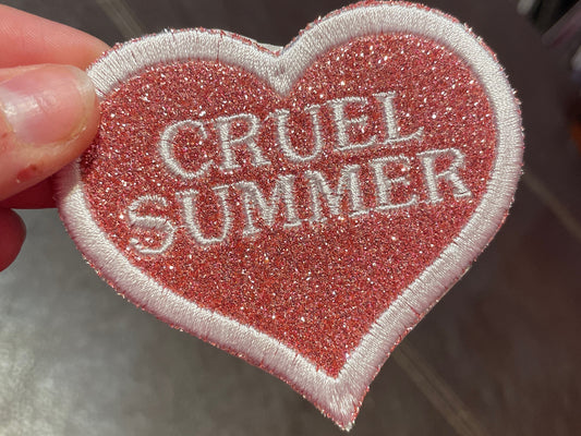 Taylor Swift Cruel Summer Iron On Patch