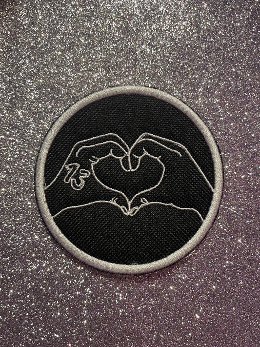 Taylor Swift Heart Hands 13 Iron On Patch