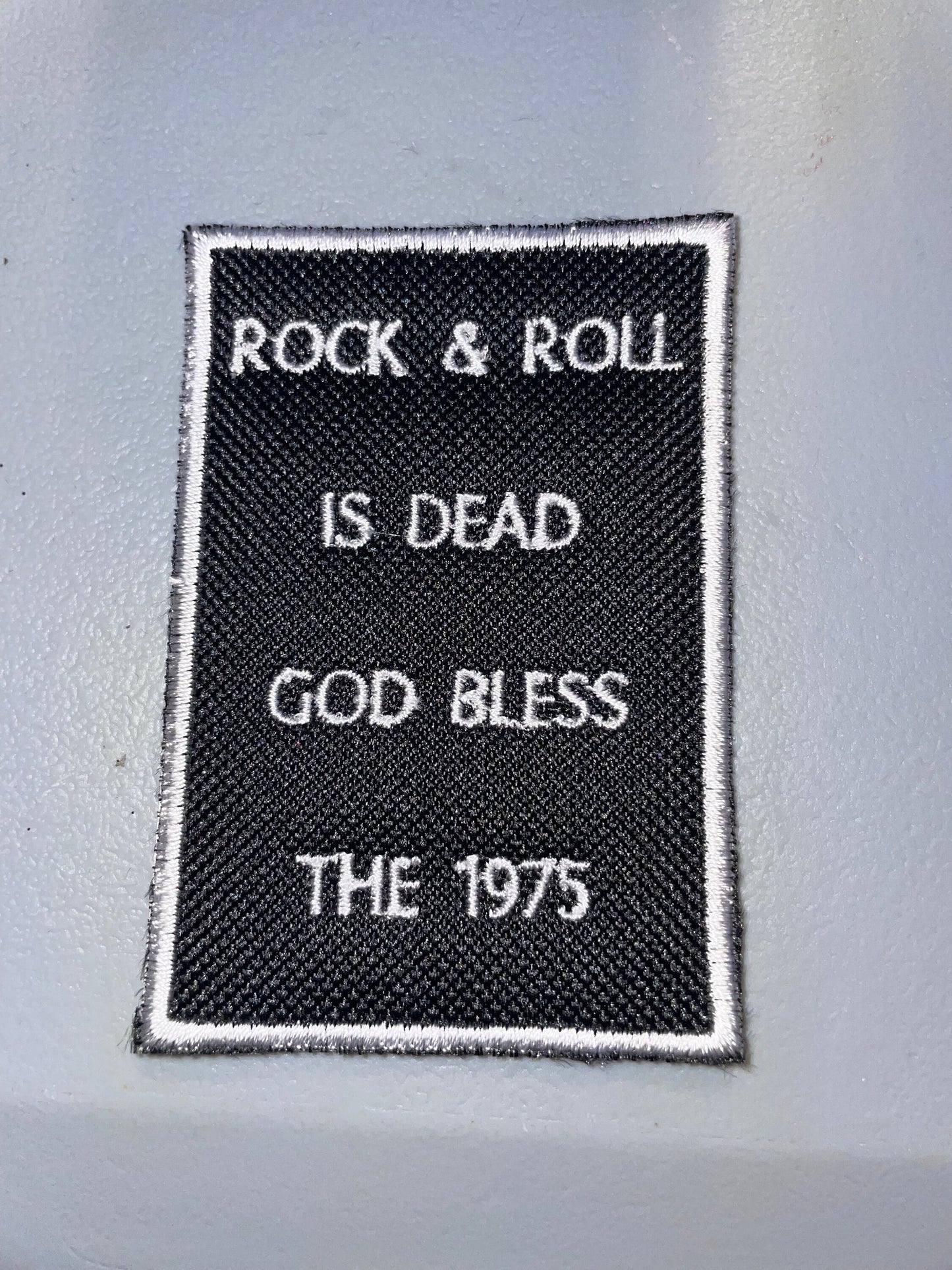 God Bless The 1975 Iron On Patch