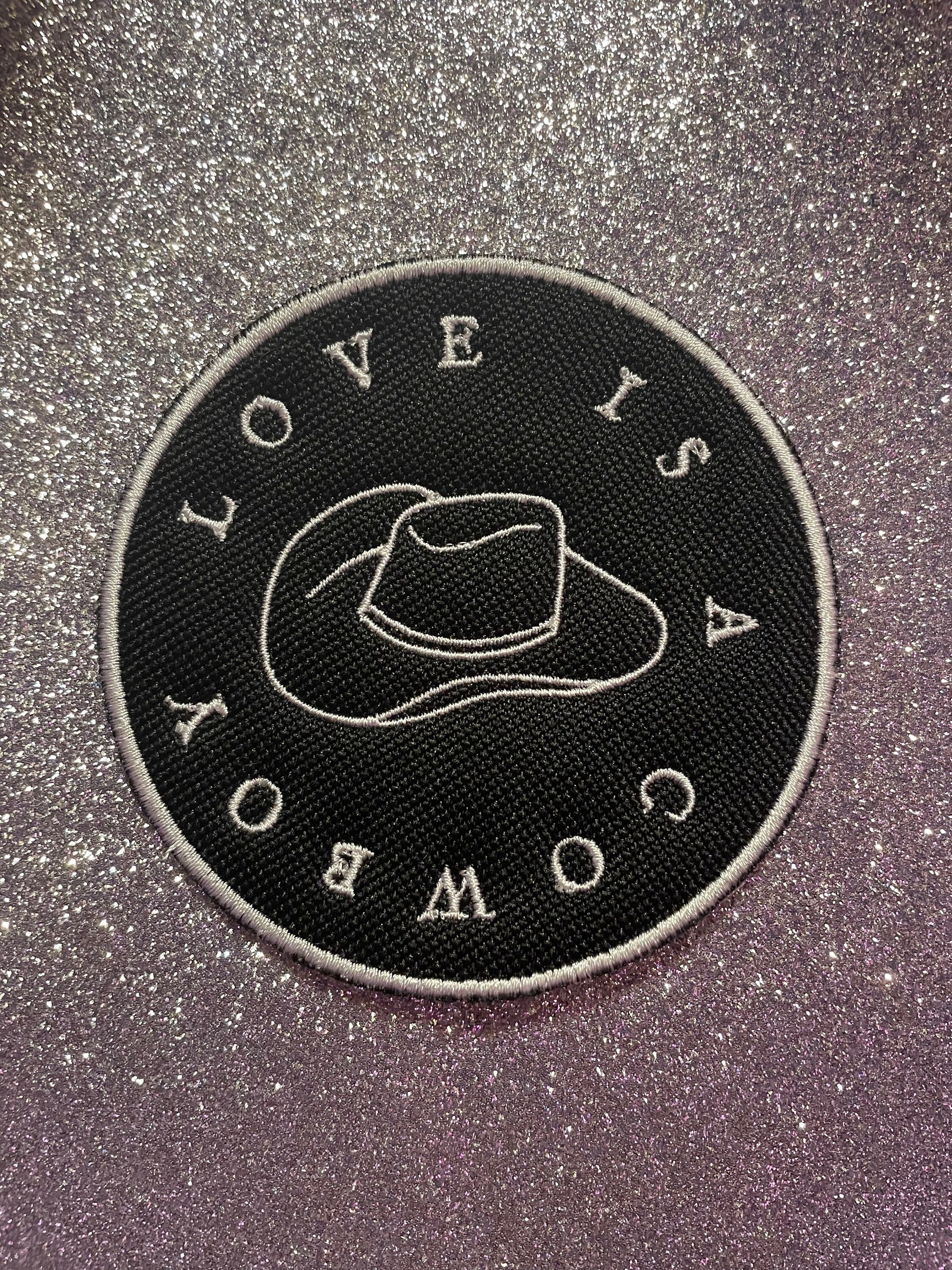 Kelsea Ballerini Love Is A Cowboy Iron On Patch