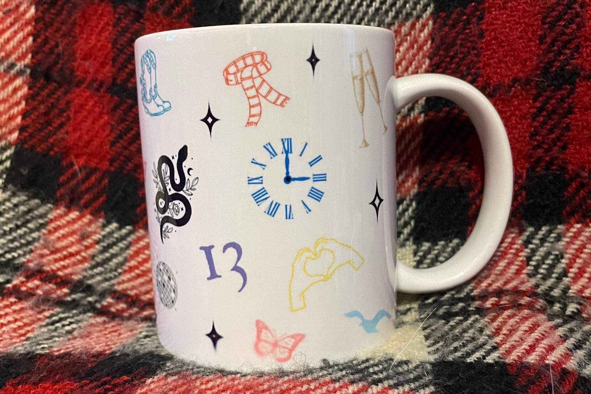 Taylor Swift Eras Symbols Mug