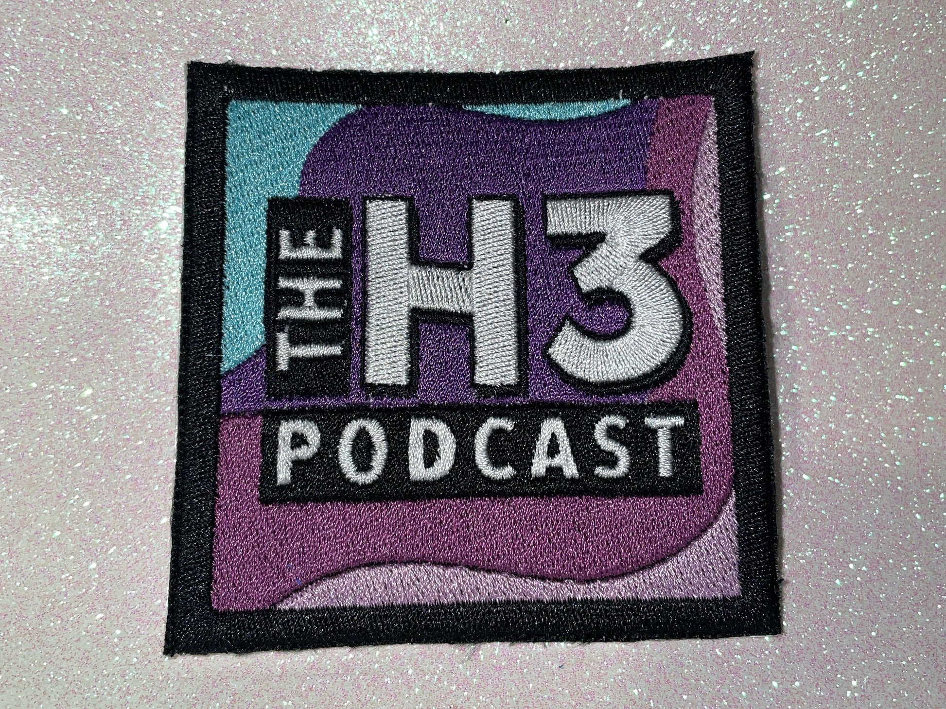 H3 Podcast Logo Iron-On Patch