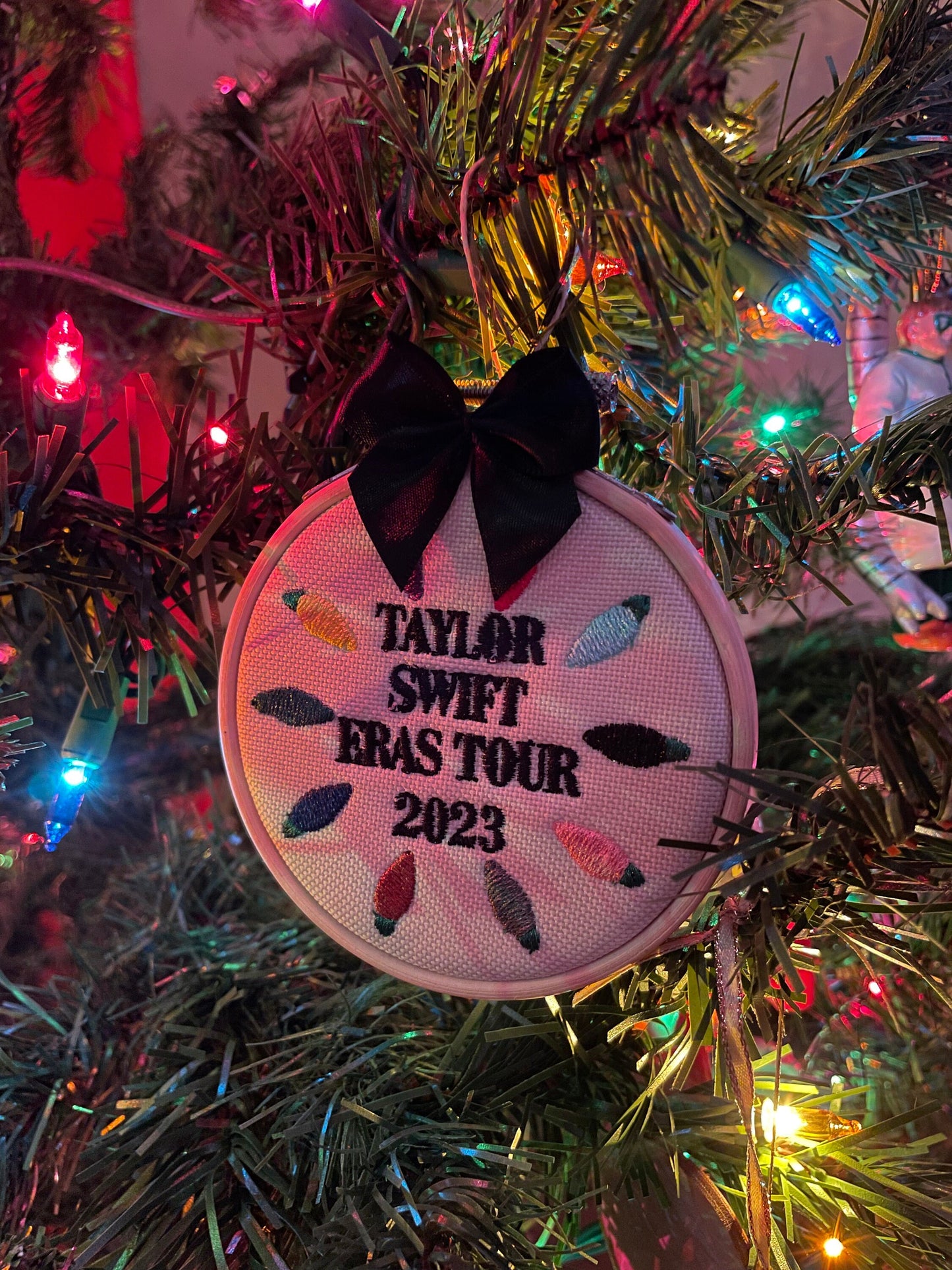 Taylor Swift The Eras Tour Christmas Ornament