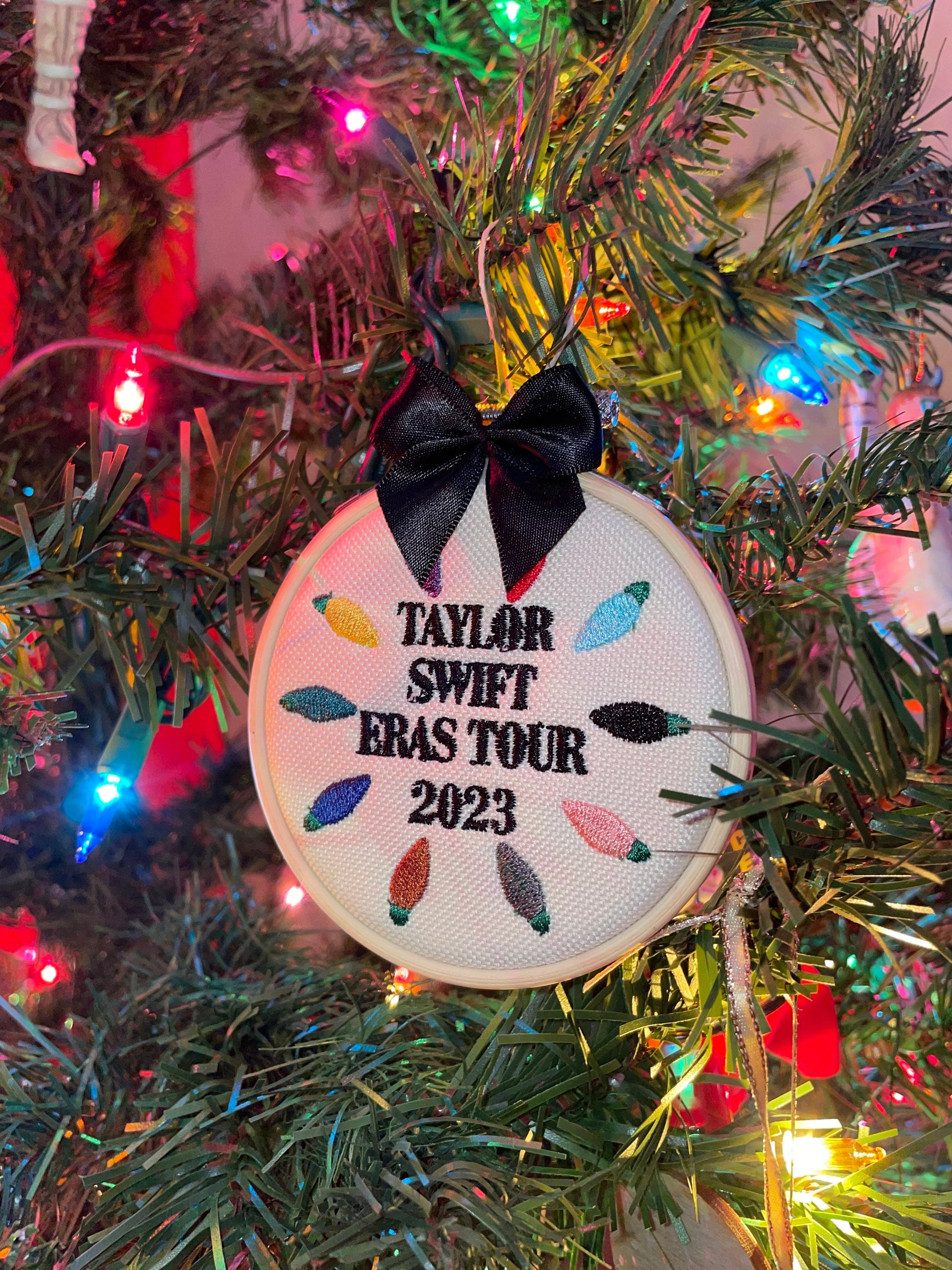 Taylor Swift The Eras Tour Christmas Ornament