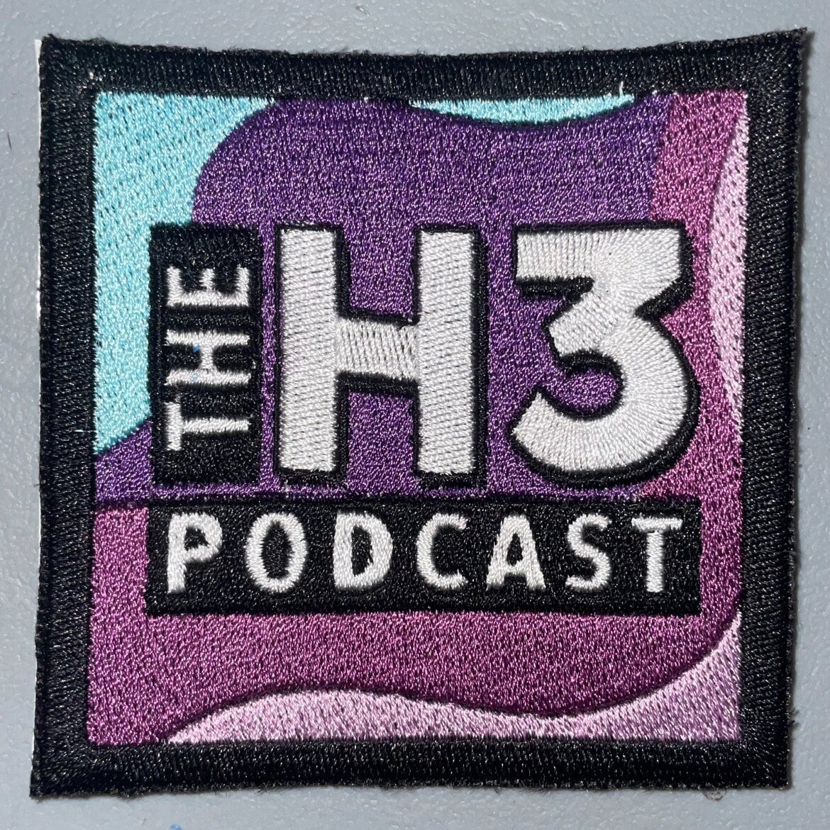 H3 Podcast Logo Iron-On Patch