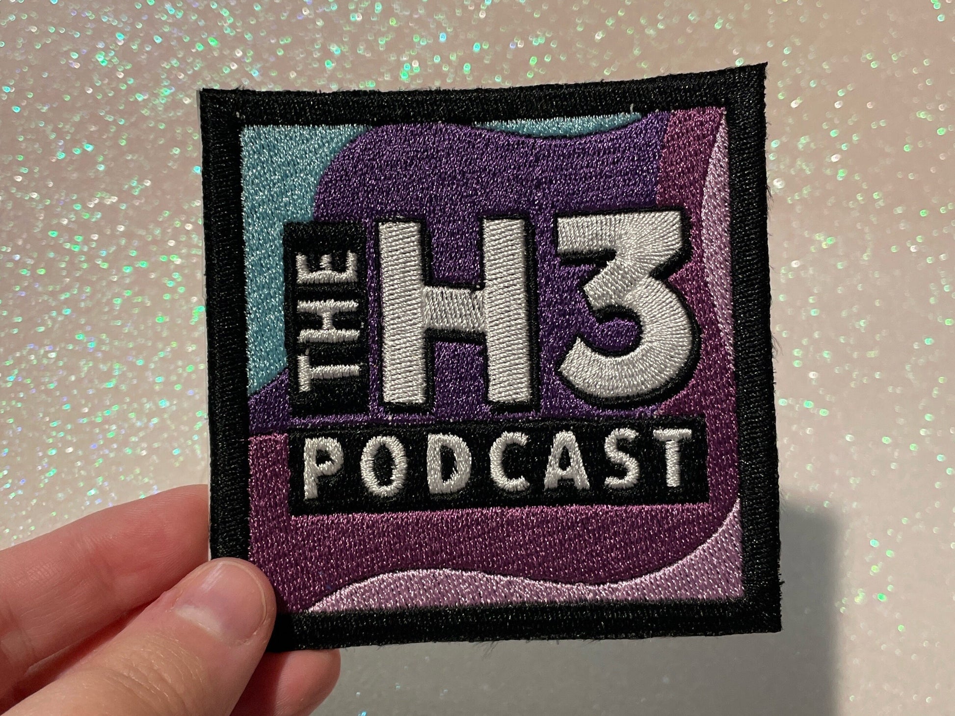 H3 Podcast Logo Iron-On Patch